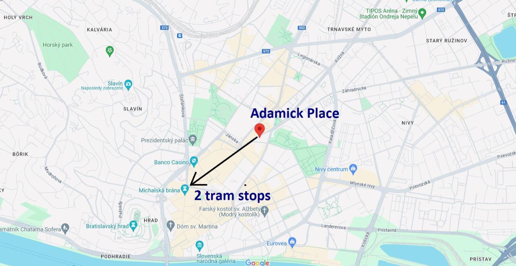 Adamick Place In City Centre With Free Parking Daire Bratislava Dış mekan fotoğraf